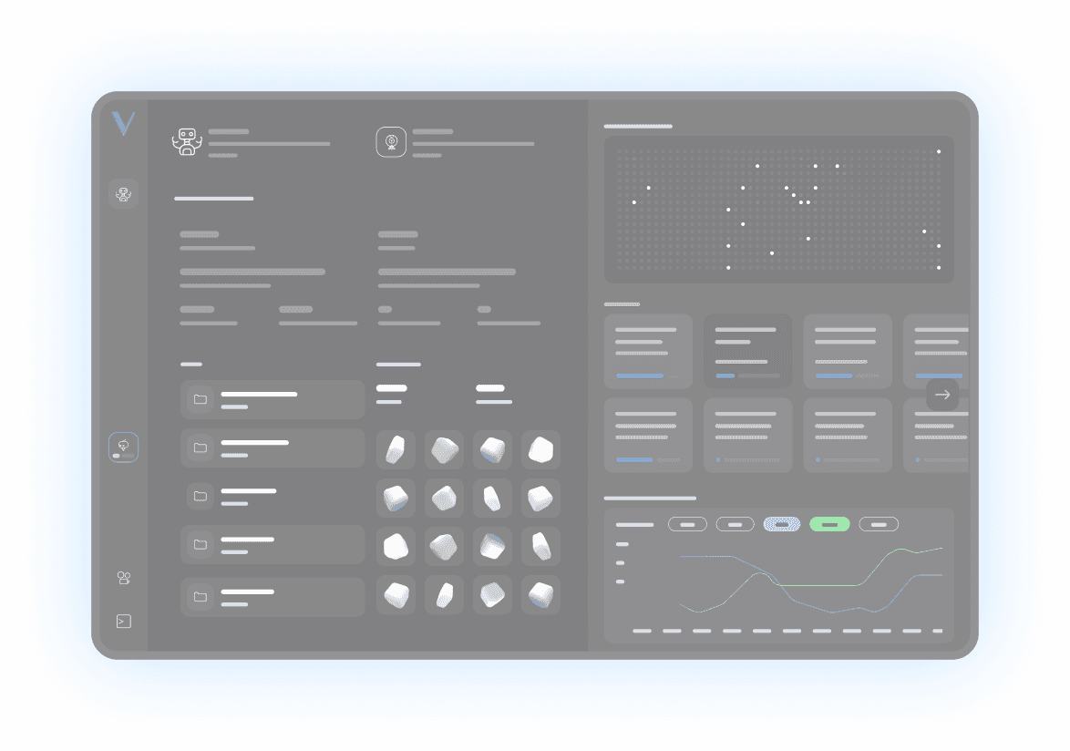 Dashboard and product interface preview